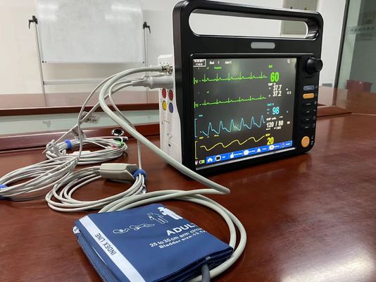 ICU patiënt vitale tekenen monitor met 12,1 inch scherm 6 standaard parameters