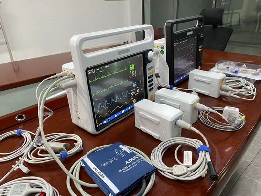 12.1&quot; Electronic Vital Signal Machine, Ziekenhuis Health Monitor Voor Diagnostiek OEM ODM