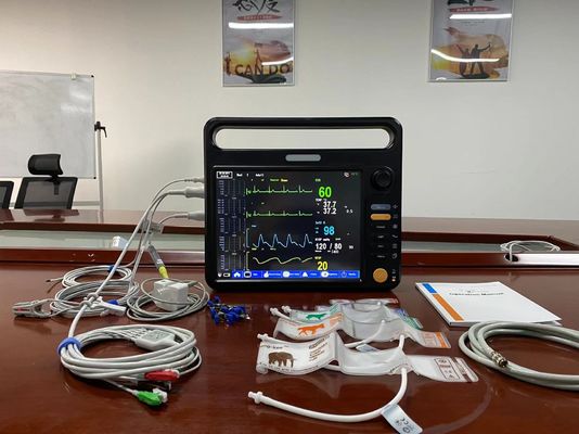OEM Veterinaire Multiparameter Monitor 12,1 inch TFT LCD-scherm voor huisdieren