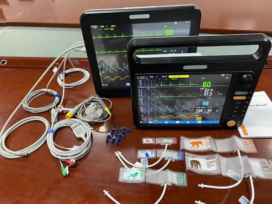 Ventilatorloze veterinaire multiparametermonitor voor ziekenhuizen