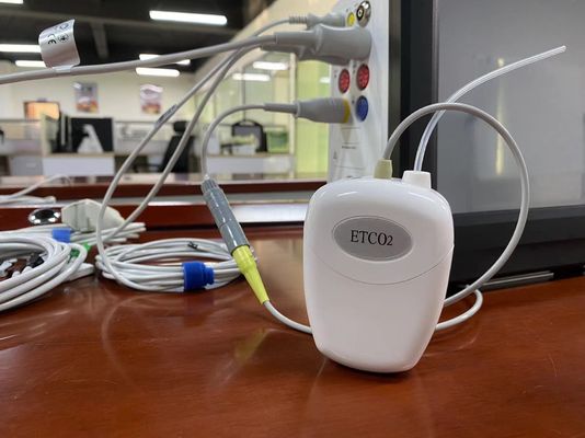 CO2 Sidestream Capnography Monitor Plug Play Plastic materiaal