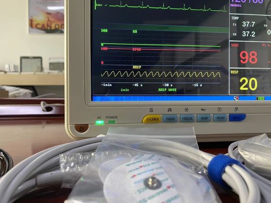 12 &quot;TFT LCD Heartbeat Monitor Machine gebroken witte kleur SKD OEM geaccepteerd