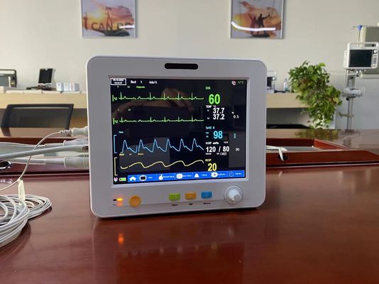Draagbare Pasgeborene Geduldige Monitor met de Meting van EtCO2, van ECG, van SPO2, van NIBP en van Temperaturen