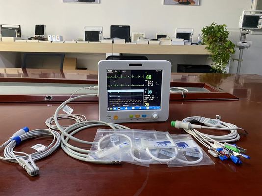 Draagbaar Veterinair Vital Signs Monitor With EtCO2 ECG SPO2 NIBP en Temperaturenmeting