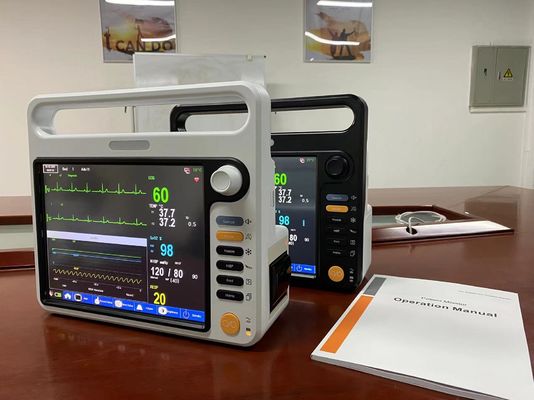 Medisch ziekenhuis patiëntmonitor Multiparameter met 12,1 inch TFT LCD-scherm