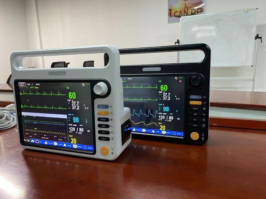 Draagbare multiparameter patiëntmonitor met ECG SPO2 NIBP Temp Standard