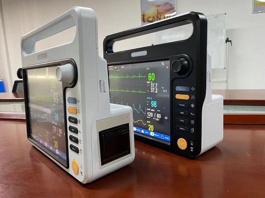 EtCO2 draagbare patiëntmonitor multiparameter voor ziekenhuis ICU