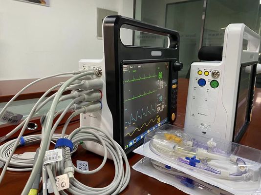 Draagbare vitals monitor, Multi Parameter Patient Monitor Met ECG