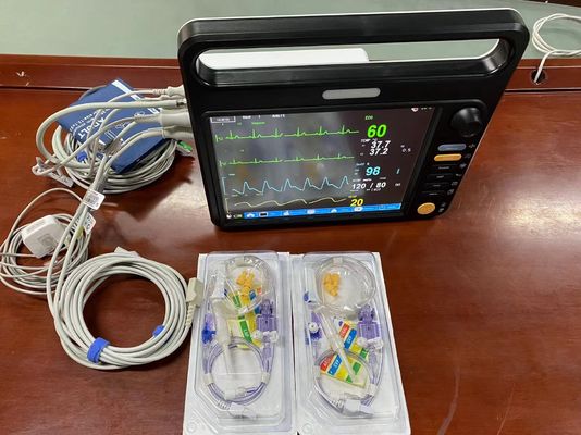 EtCO2 Medische hartpatiënt monitor, Vital Monitoring Equipment Multi Lead