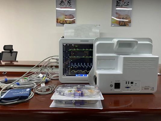 Modulaire draagbare vitals machine ziekenhuis voor het monitoren van EKG BP SPO2