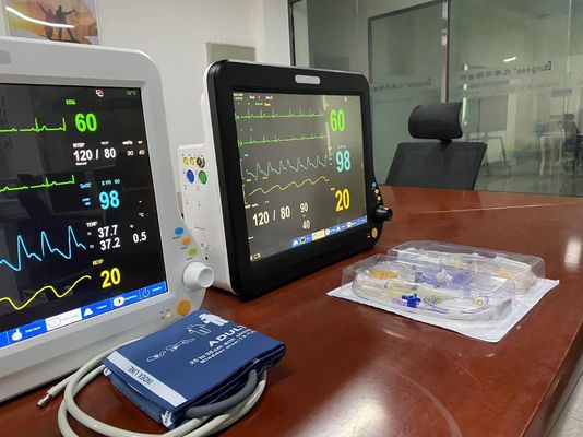Meertalige hartmachine, automatische vitale signaalmachine met ECG-monitoring.