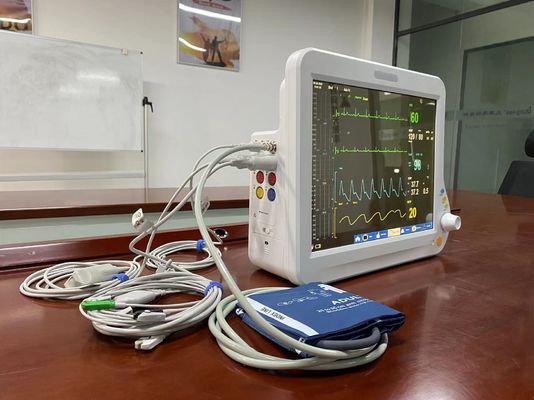 ICU Medische EKG SPO2 En Nibp Monitor Multi Parameter Voor Ziekenhuis