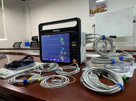 Hospitaal Medisch Modulaire Patiënt Monitor Met SPO2 NIBP OEM ODM