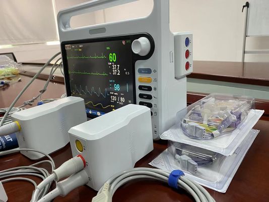 Hospitaal Medisch Modulaire Patiënt Monitor Met SPO2 NIBP OEM ODM