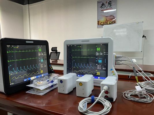15&quot; Multi Parameter Modulaire Patiënt Monitor Anti ESU Anti Defibrillator