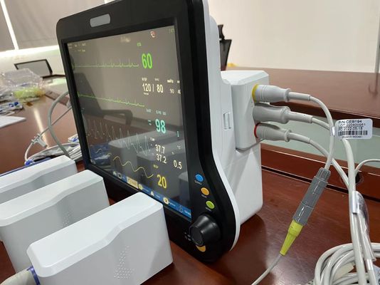 Medische ambulance vitale tekenen monitor Multi taal met 15 inch scherm OEM