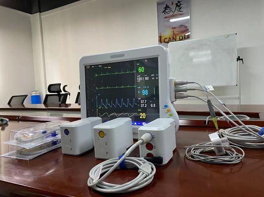 Hartmonitoring Medische monitoringsapparaten Modulair met EKG SPO2 2Temp