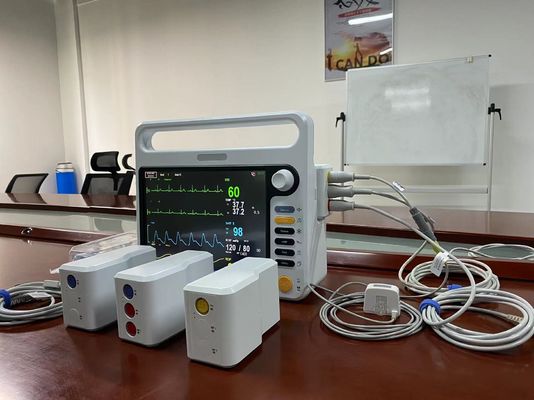 Draagbare modulaire patiëntmonitor meertalig met touchscreen