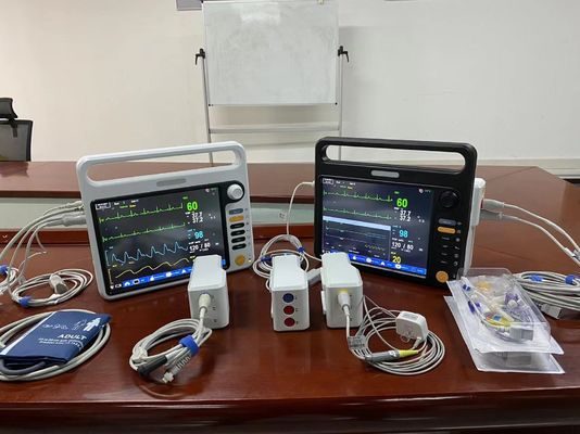 Draagbare modulaire patiëntmonitor meertalig met touchscreen
