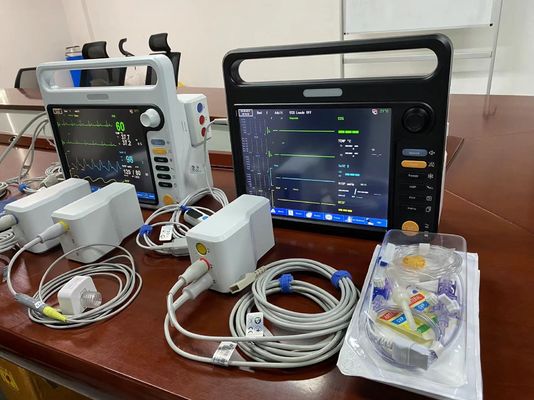 Modulaire Etco2 draagbare monitor, ICU vitale tekenen monitor voor diagnostische werking