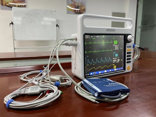 Modulaire Neonaten ICU Hartspiegel Mainstream EtCO2 Sensor Draagbare Patiënt Monitor