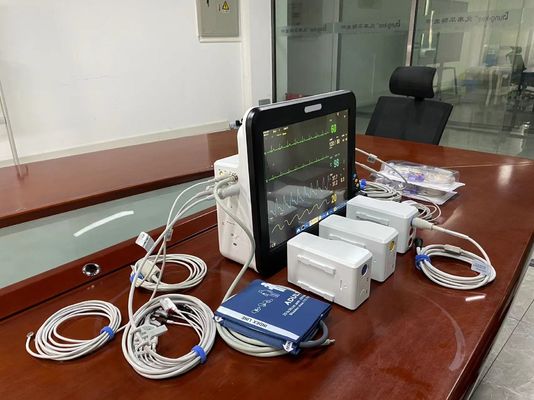 Modulaire Neonaten ICU Hartspiegel Mainstream EtCO2 Sensor Draagbare Patiënt Monitor