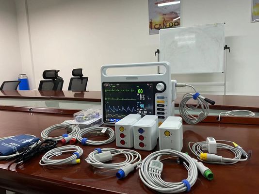 Hospitaal Elektronisch Vital Signal Monitoren 12,1 inch Voor ICU Hartscontrole
