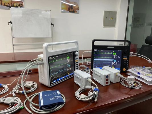 12.1&quot; Electronic Vital Signal Machine, Ziekenhuis Health Monitor Voor Diagnostiek OEM ODM