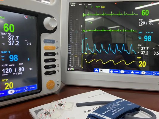 Multi Parameter ICU Monitor Machine, Ziekenhuis Bedside Monitor Voor Pediatrische Pasgeborenen
