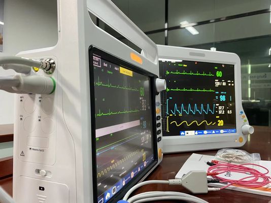 Neonatale hartslagmonitor Machine Multi Parameter Met EKG NIBP SPO2 Standard