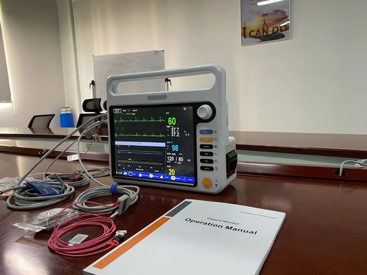 Medische hartbewakingsmachine Multi-parameter voor volwassenen, kinderen en pasgeborenen