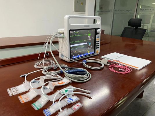 EKG SPO2 NIBP 2Temp Neonatal Patient Monitor Met Multi Language 12,1 inch scherm