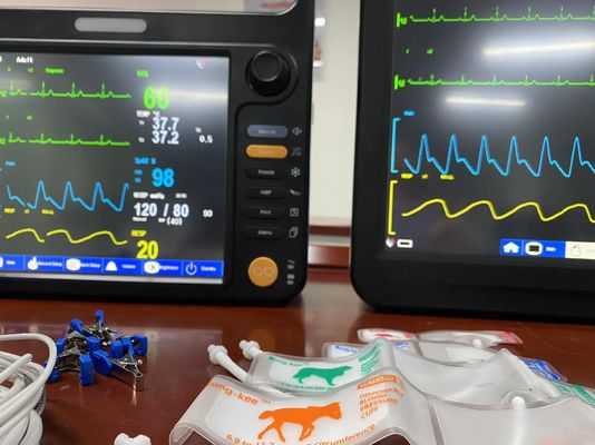 12.1" Draagbare machine voor vitaal signaal voor patiënten bij diergeneeskunde