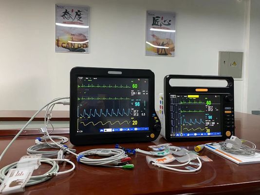 Medische diergeneeskunde Multiparameter Monitor Draagbaar Voor Katten Honden Dieren Monitoring