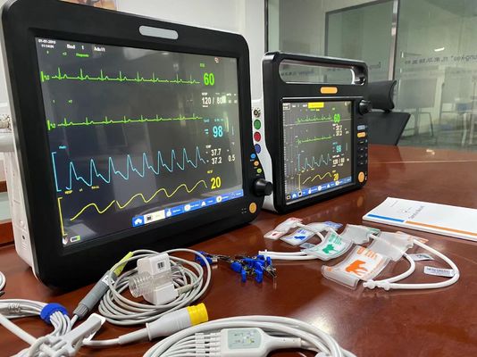 Veterinaire multiparameter monitor diergeneeskundig patiënt monitor diergeneeskundig patiënt monitor huisdier monitor