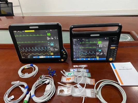 12.1&quot; Draagbare veterinaire multiparameter monitor met touchscreen OEM