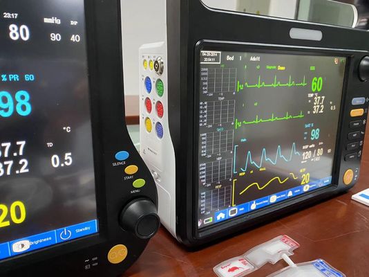 Ventilatorloze multiparameter monitor meertalig met 12,1 inch scherm