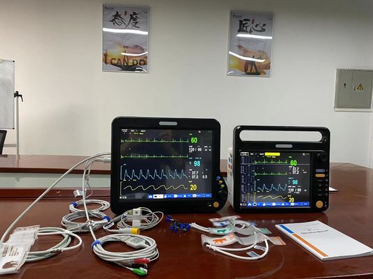 12.1&quot; Draagbare multiparametermonitor voor diergeneeskundig chirurgisch gebruik