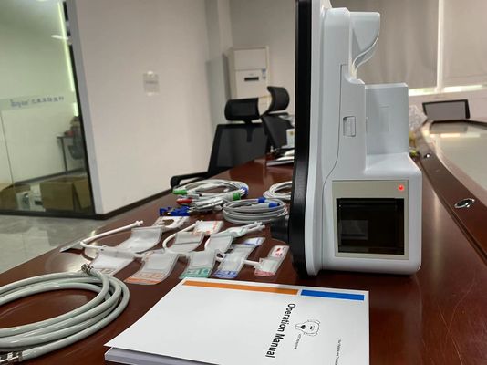 Medische diergeneeskundige multiparametermonitor met 2Temp SPO2 EKG