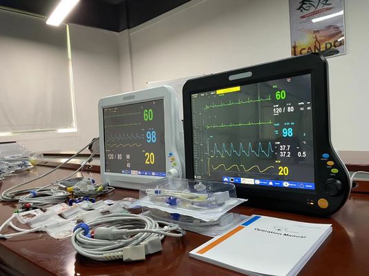 CMS Touch Veterinaire Multiparameter Monitor 15 inch Voor dierchirurgie