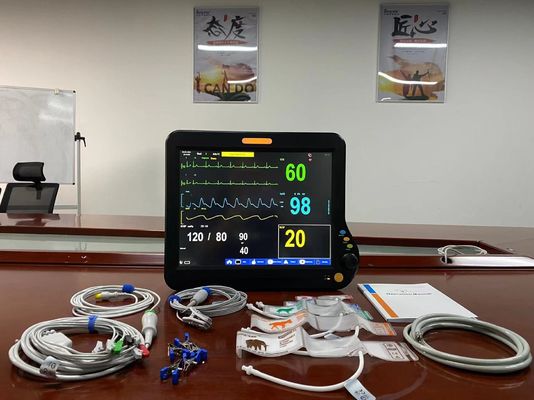 Meertalige multiparametermonitor 15 inch met EtCO2 CMS touch