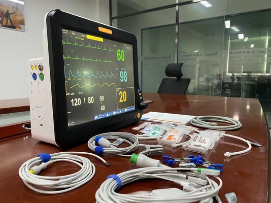 Chirurgische hartslagmeter voor diergeneeskundig gebruik 15 inch met EKG NIBP SPO2