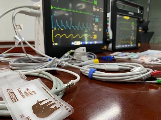 2Temp Resp Veterinaire Multiparameter Monitor Multi Taal Voor Chirurgische Diagnostiek