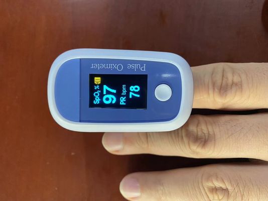 SPO2 de controle van OLED-Vingertopimpuls Oximeter met Kleurrijke Vertoning, de monitor van de bloedzuurstof