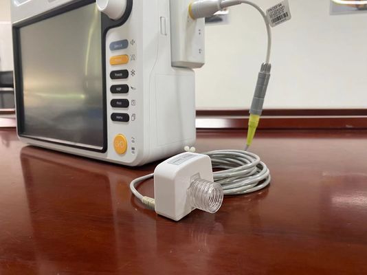 Plastic materiaal Eind getijden CO2 sensor Mainstream voor ICU hartmonitor