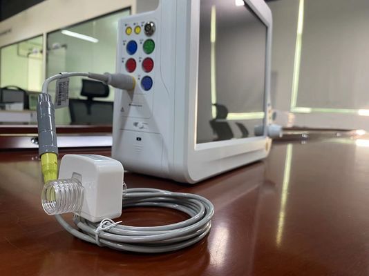 Witte Pediatrische Mainstream Etco2 Sensor voor ICU Hartscherm