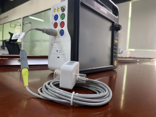 Medisch eind getijden CO2 sensor, Mainstream Capnography sensor voor ICU CCU OF