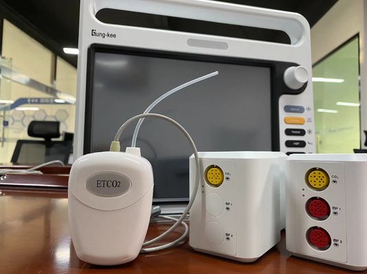 Witte kunststof CO2-module voor zijdelingse CO2-bewaking aan het eind van getijden