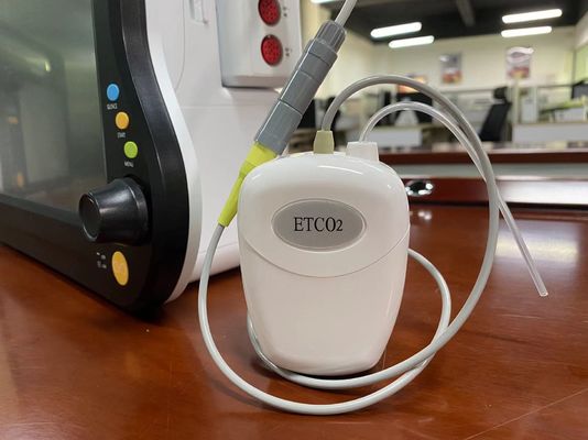 Capnograph EtCO2 Sidestream Co2 Sensor voor volwassen kind Veterinair