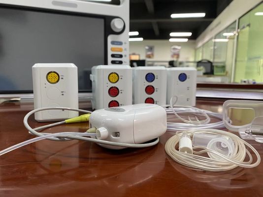 Witte Sidestream Etco2 Sensor Plug Play voor pasgeboren dierenarts
